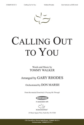 Book cover for Calling Out To You - Anthem