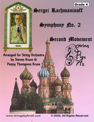 Sergei Rachmaninoff: Symphony No. 2, Second Movement Arranged for String Orchestra