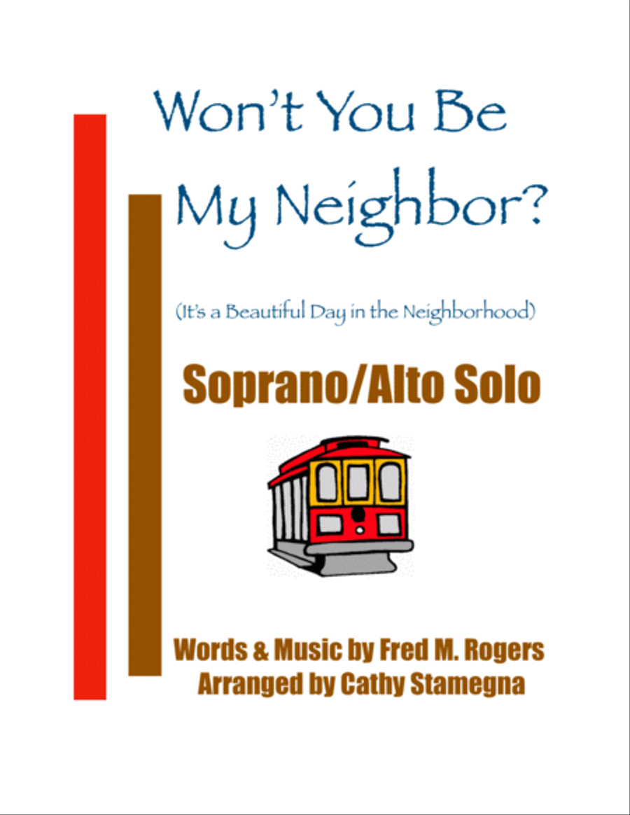 Won't You Be My Neighbor? (it's A Beautiful Day In The Neighborhood) Piano scores gallery preview page 1