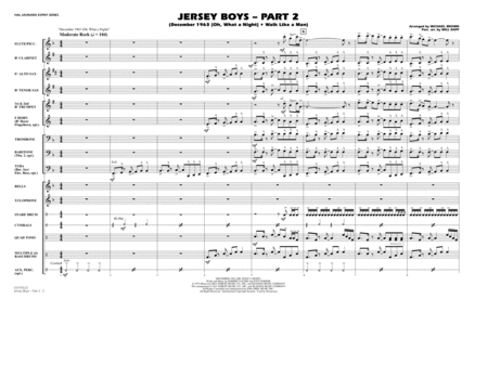 Jersey Boys: Part 2 - Full Score