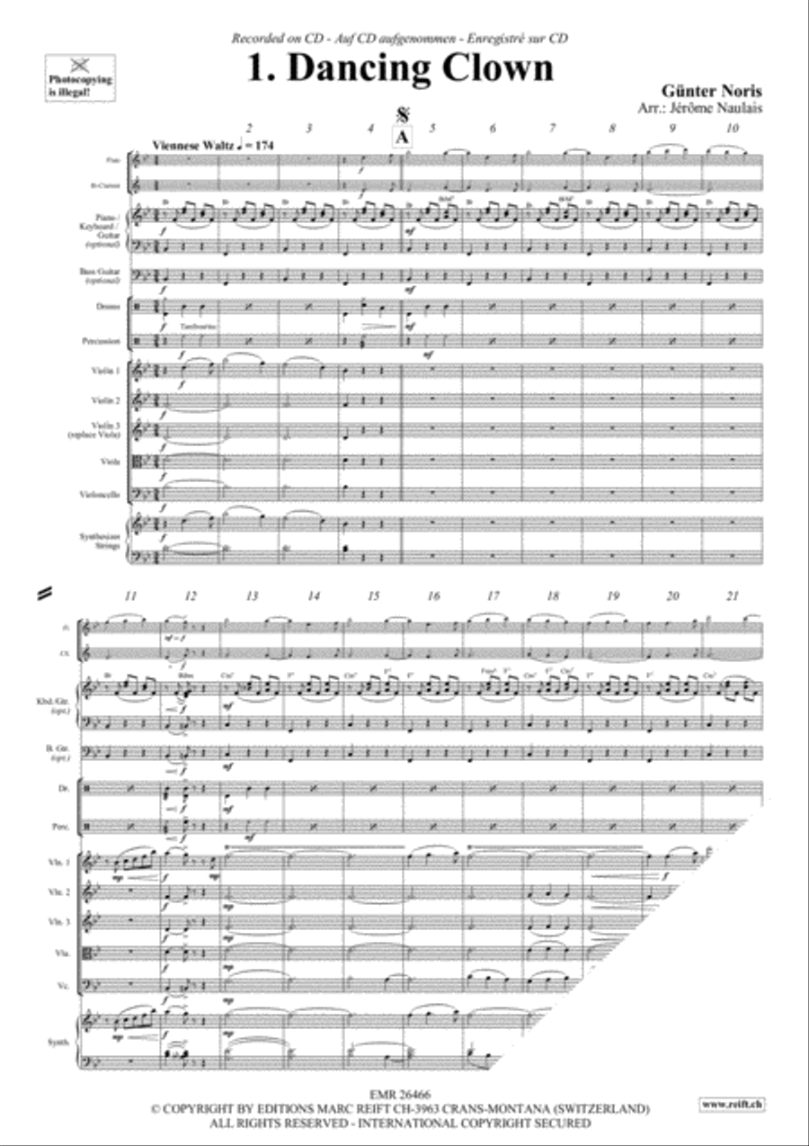 Let's Dance Volume 2 Woodwind Ensemble scores gallery preview page 3