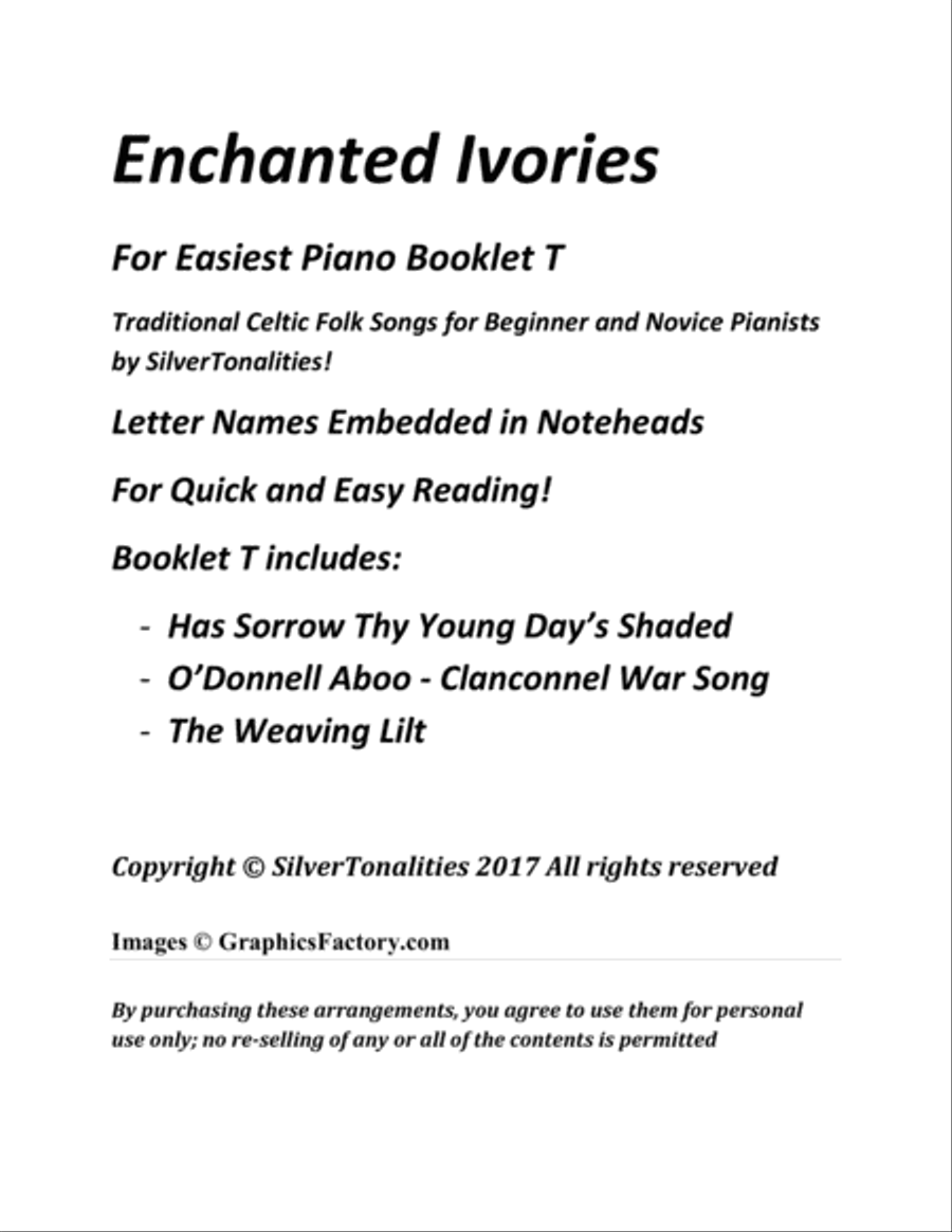 Enchanted Ivories for Easiest Piano Booklet T Piano Method scores gallery preview page 2