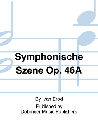 Book cover for Symphonische Szene op. 46a
