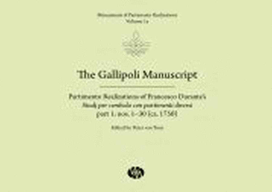The Gallipoli Manuscript Volume 1A