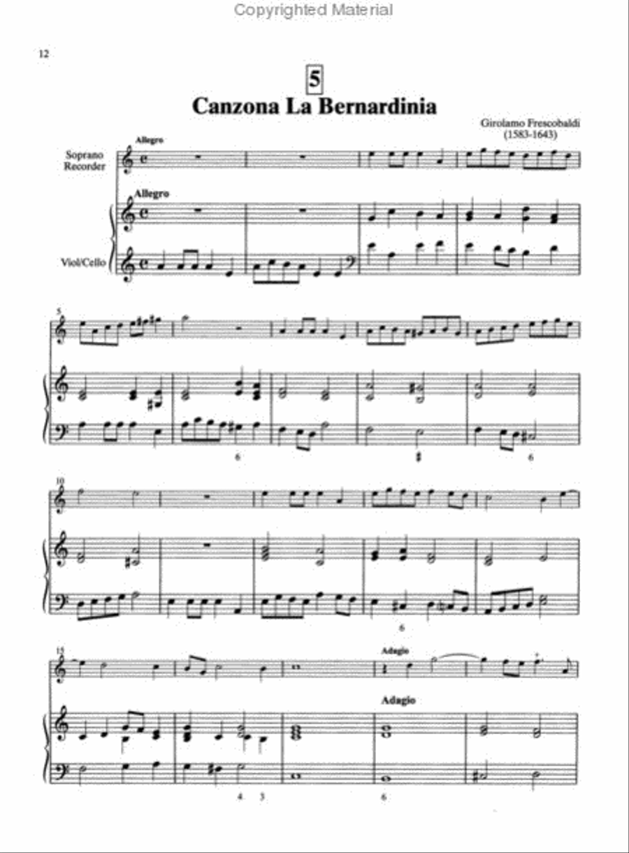Suzuki Recorder School (Soprano and Alto Recorder), Volume 5 Alto Recorder scores gallery preview page 4