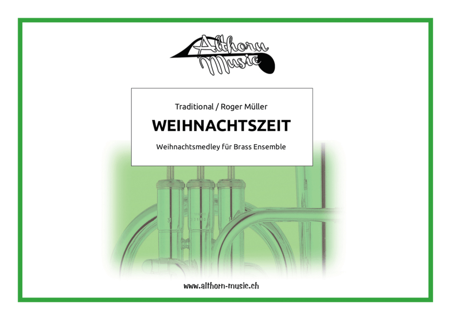 Christmas Time (Weihnachtszeit) - for Brass Choir Chamber Music scores gallery preview page 1