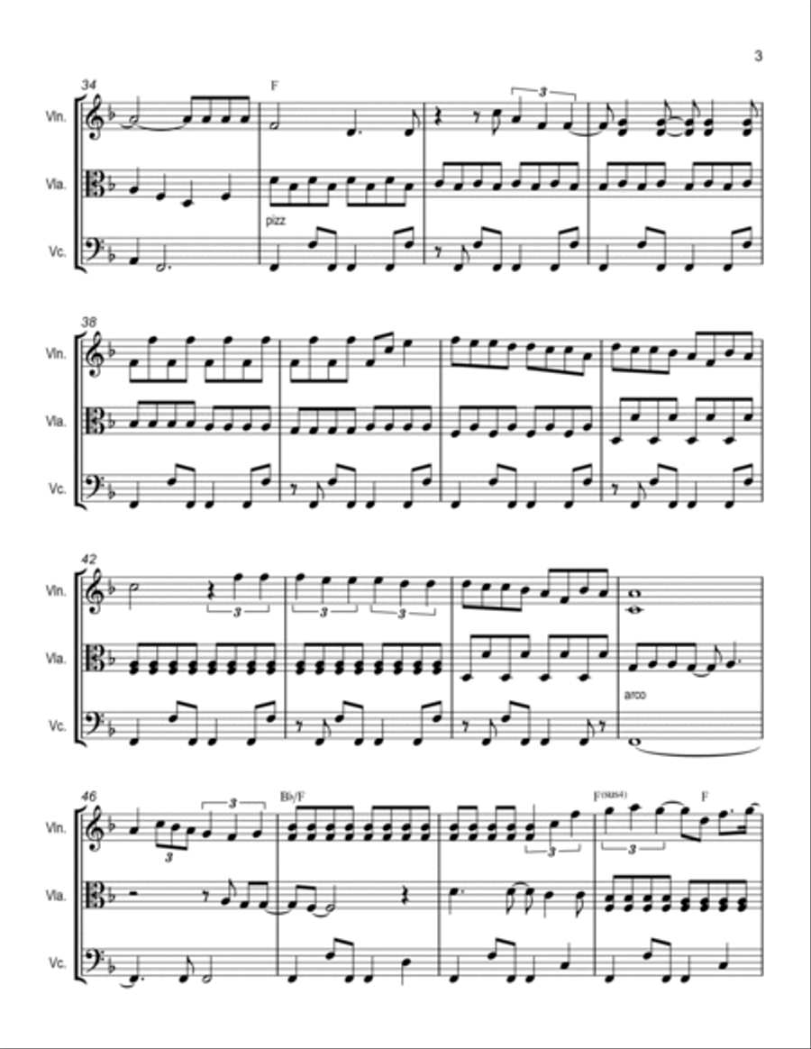 Haven, Mass Cello scores gallery preview page 3