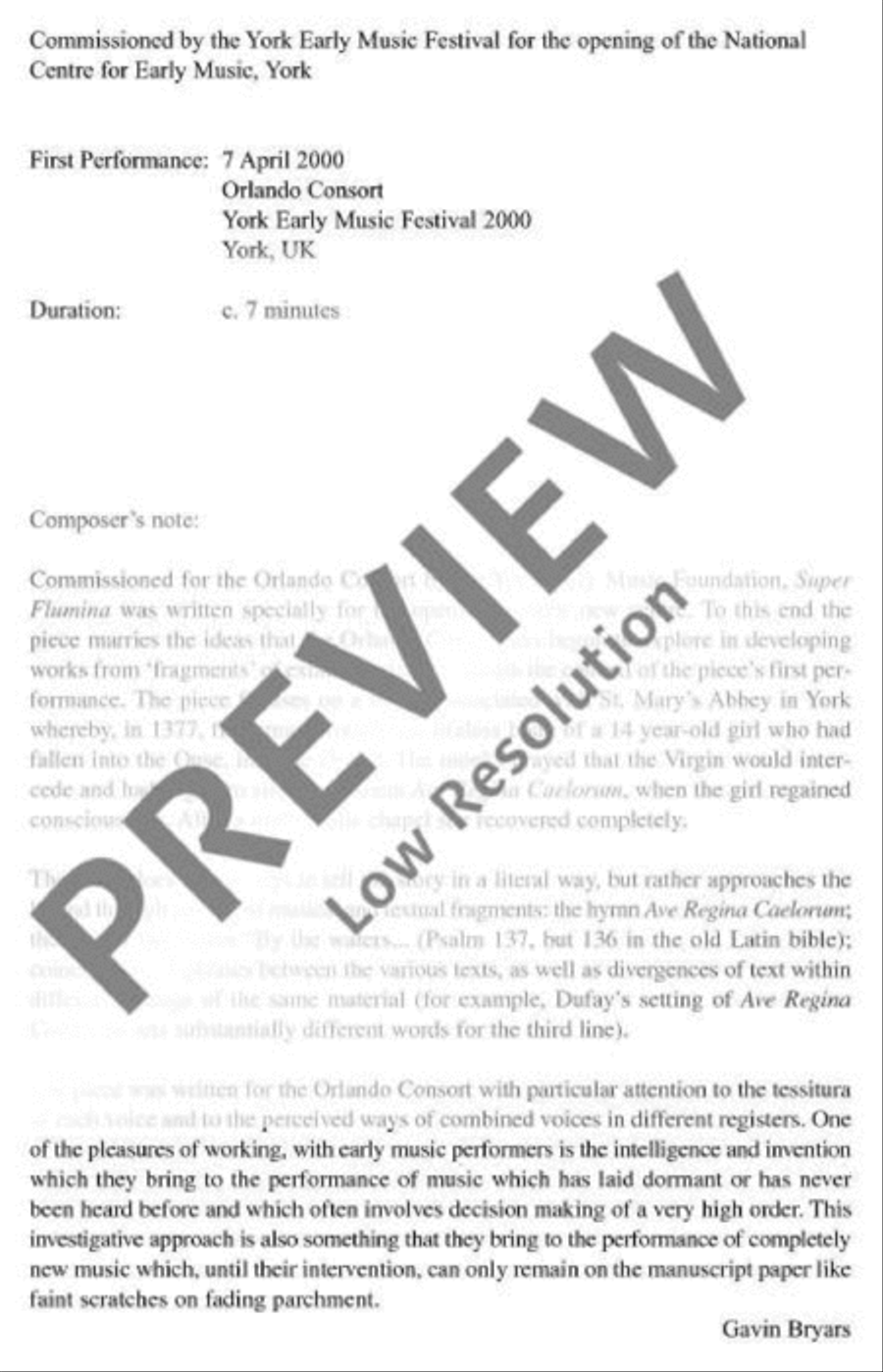 Super Flumina Super Flumina A Cappella scores gallery preview page 4