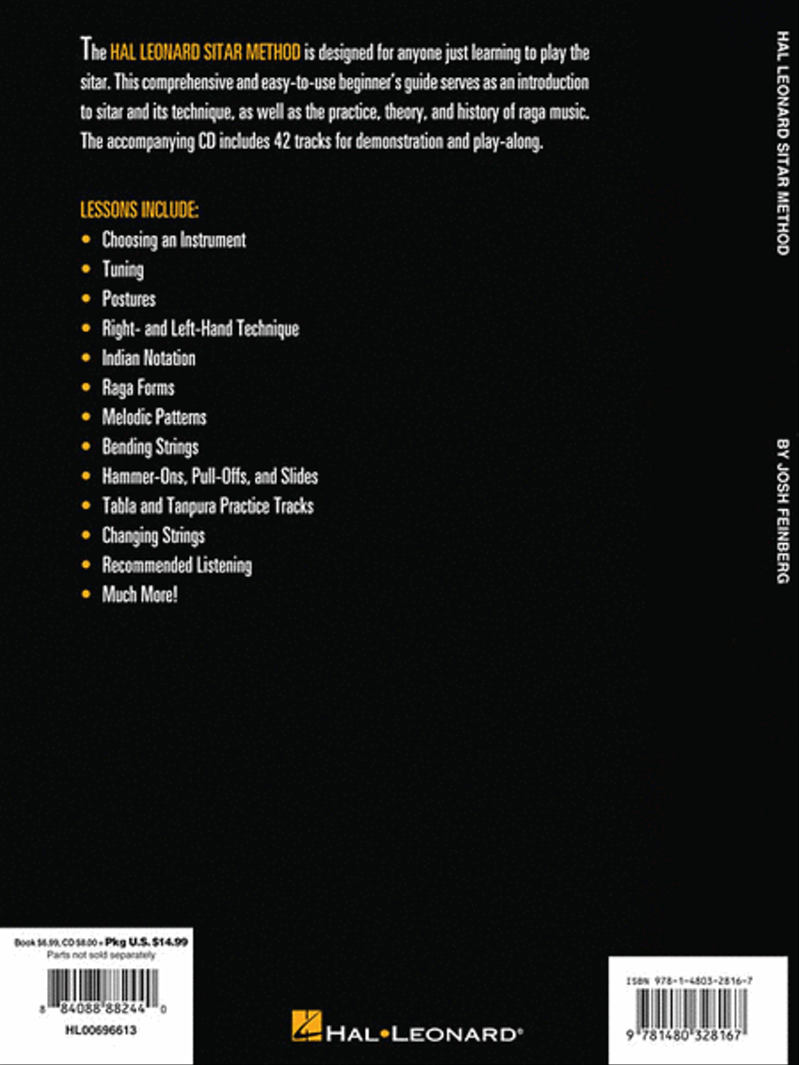 Hal Leonard Sitar Method Book and CD scores gallery preview page 9