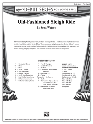 Old-Fashioned Sleigh Ride: Score