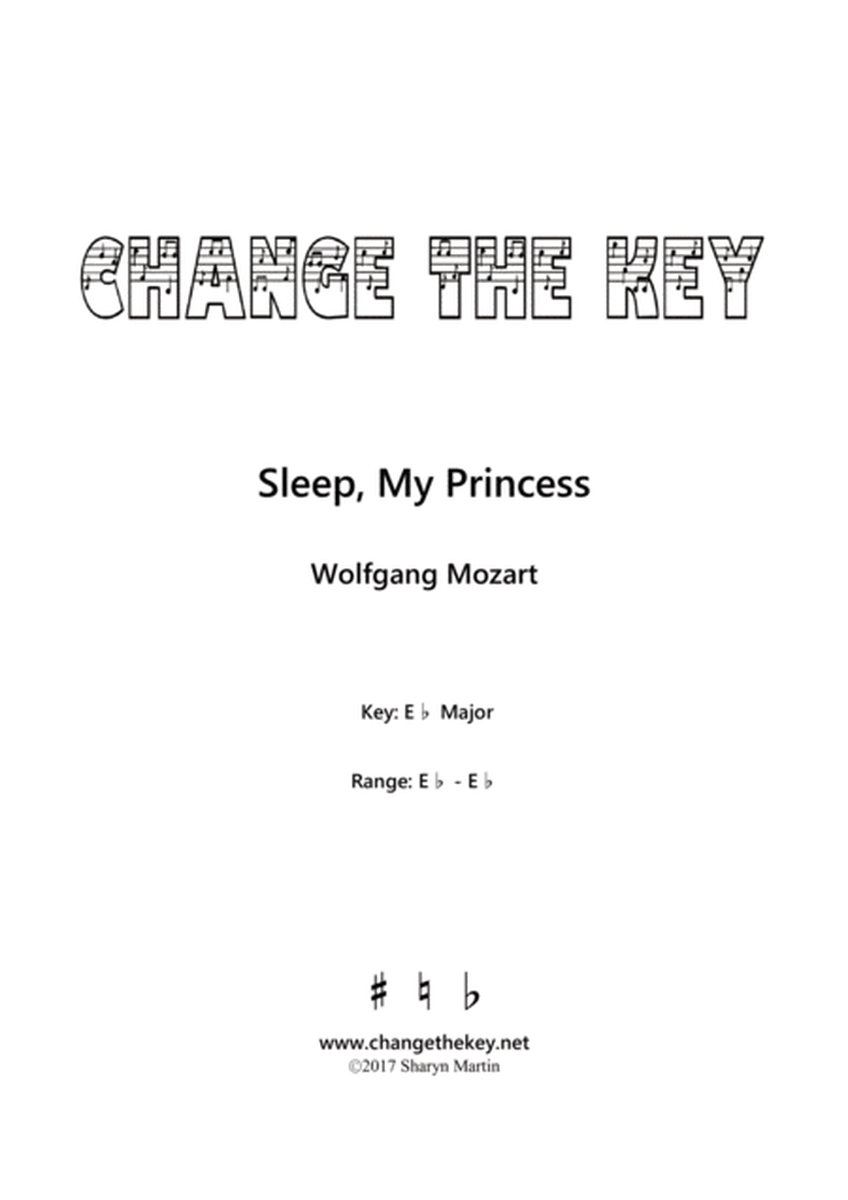 Sleep, my princess - Eb Major