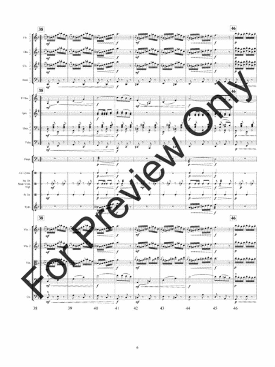 Csardas (Score) Full Orchestra scores gallery preview page 10