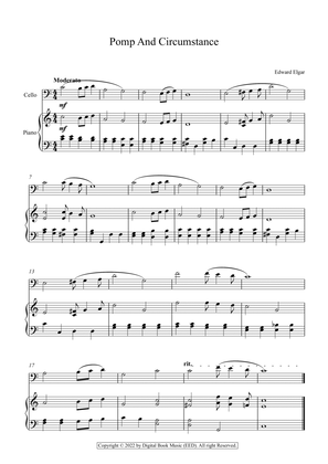 Pomp And Circumstance - Edward Elgar (Cello + Piano)