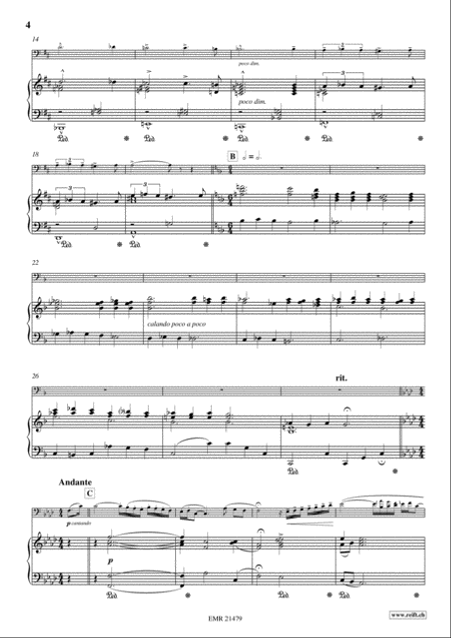 Concerto No. 9 Bass Trombone scores gallery preview page 4