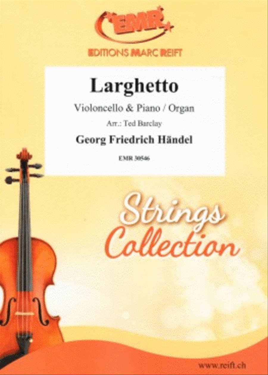 Larghetto Organ scores gallery preview page 1