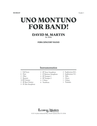 Uno Montuno for Band!