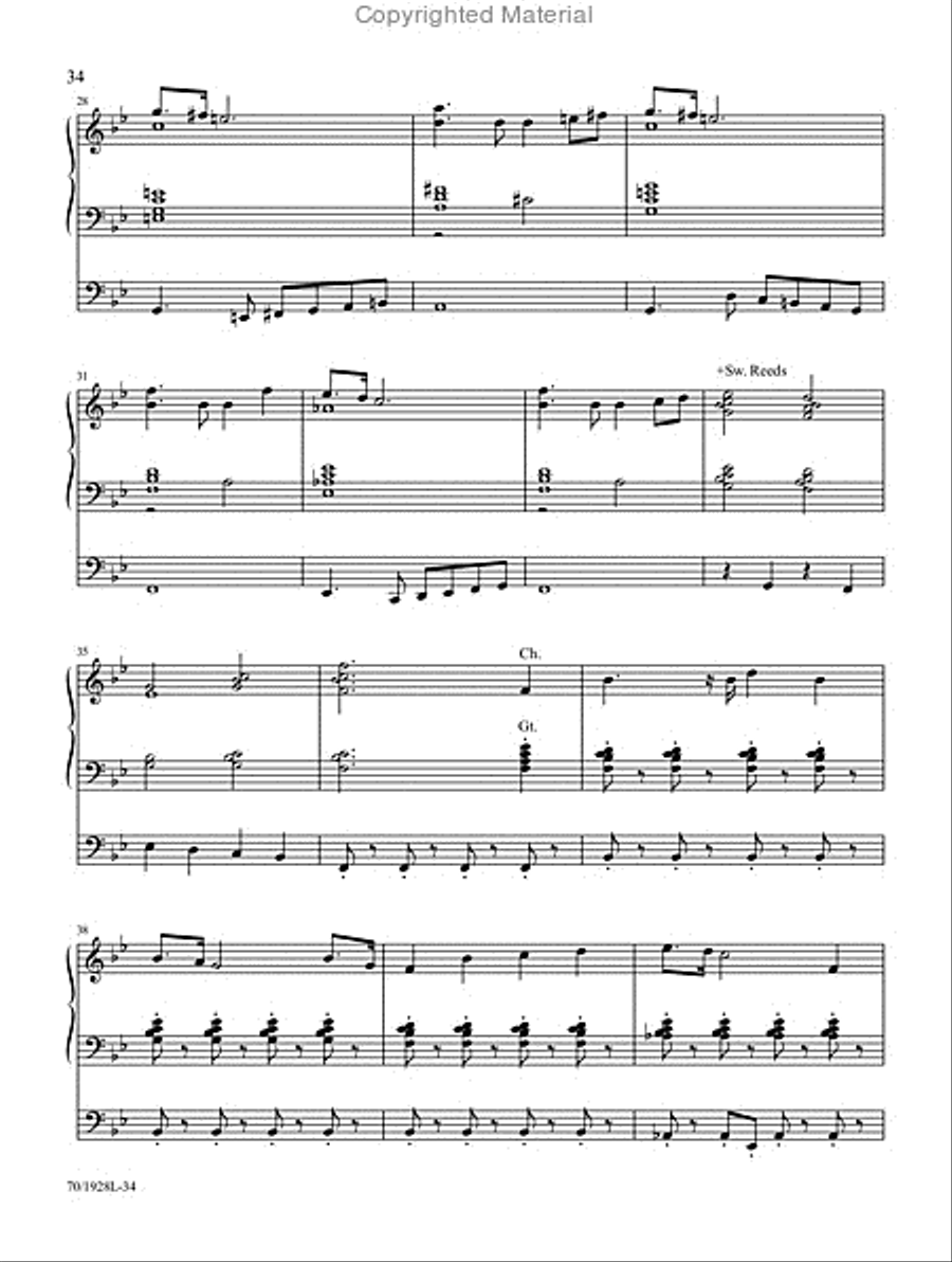 Jubilation! Organ Solo scores gallery preview page 20
