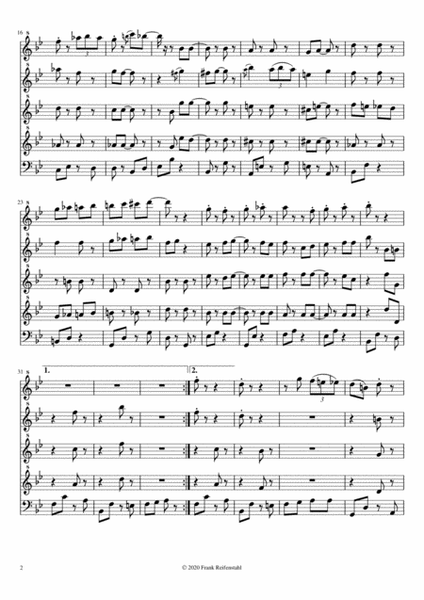 Rag for Richie (Ragtime for Recorder choir)