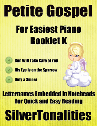 Book cover for Petite Gospel for Easiest Piano Booklet K