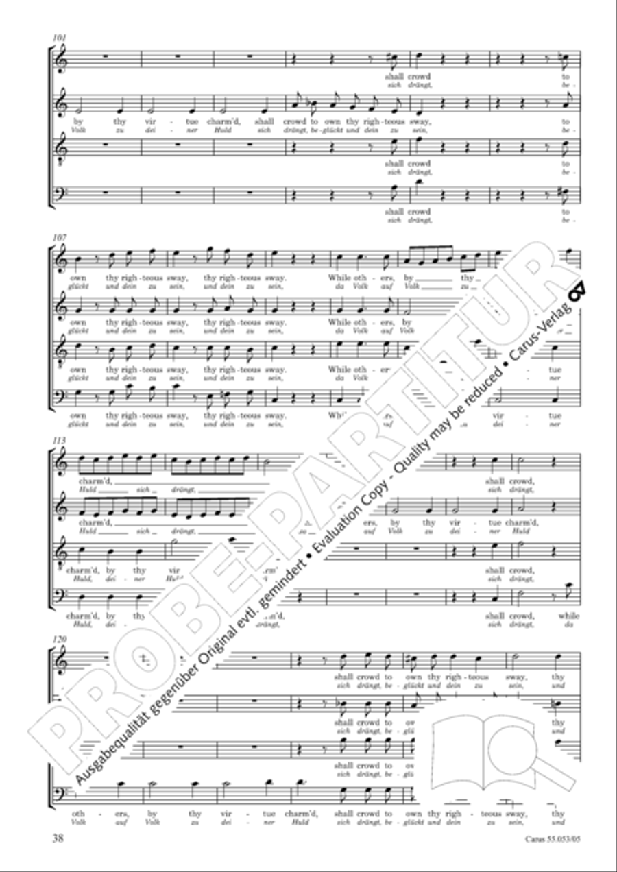 Saul Saul SSATB scores gallery preview page 39
