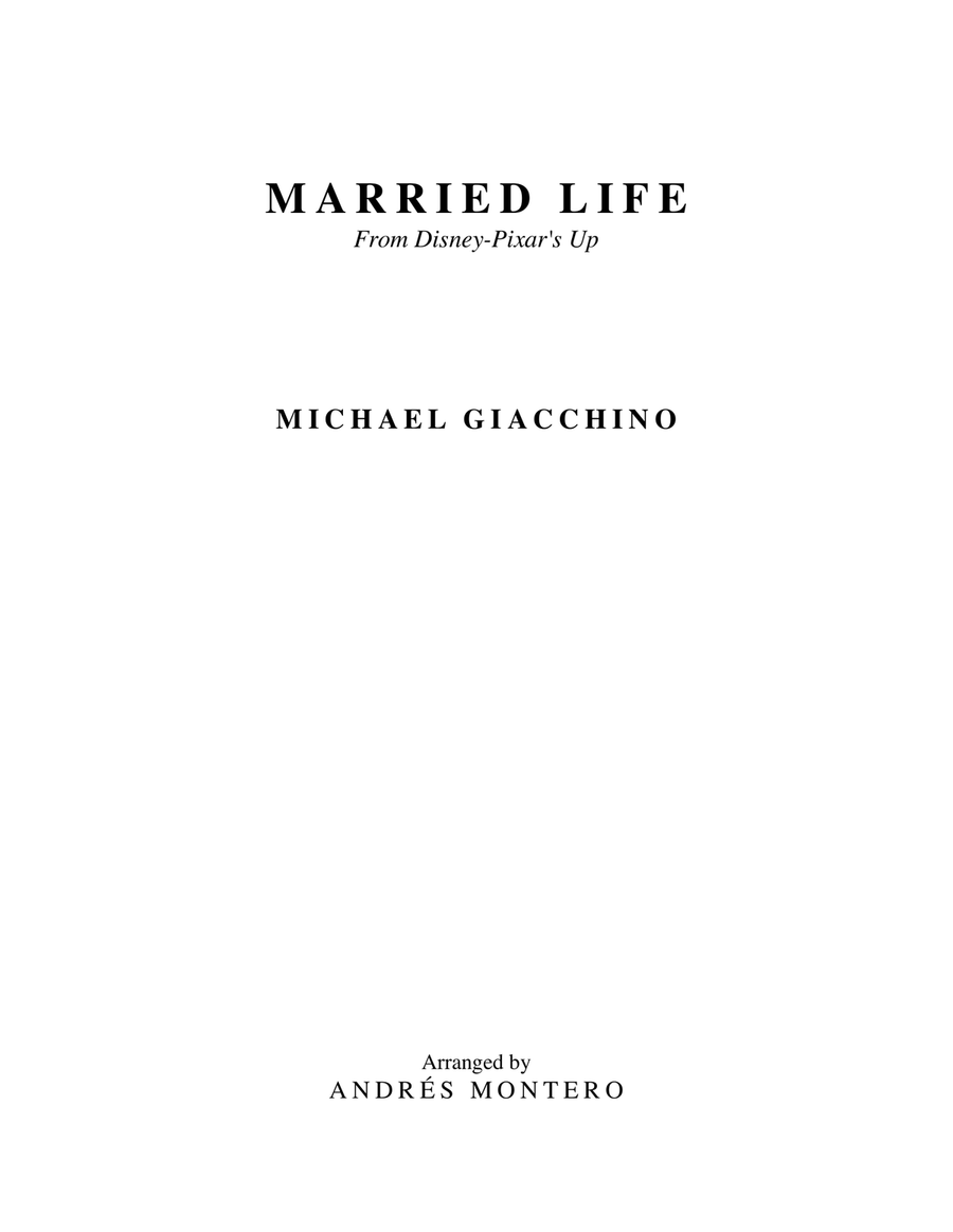 Married Life Large Ensemble scores gallery preview page 1