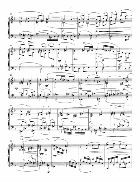 "Liebesschmerz Fuge" for piano Op. 95