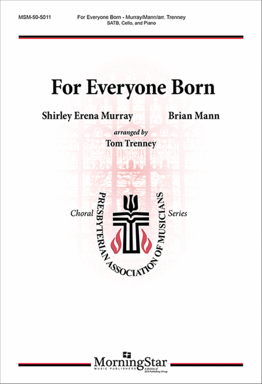 For Everyone Born (Choral Score) 4-Part scores gallery preview page 1