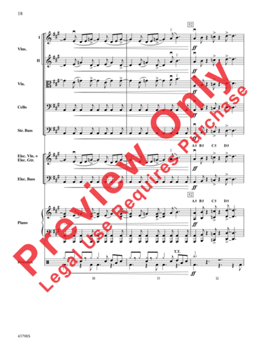 Siberian Sleigh Ride Siberian Sleigh Ride String Orchestra scores gallery preview page 11
