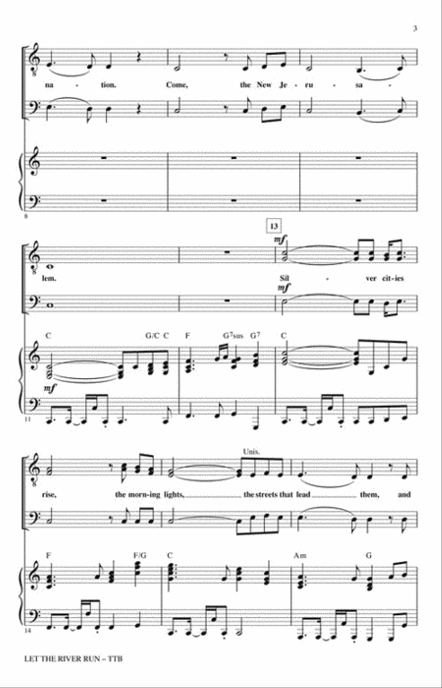Let the River Run TTB scores gallery preview page 3