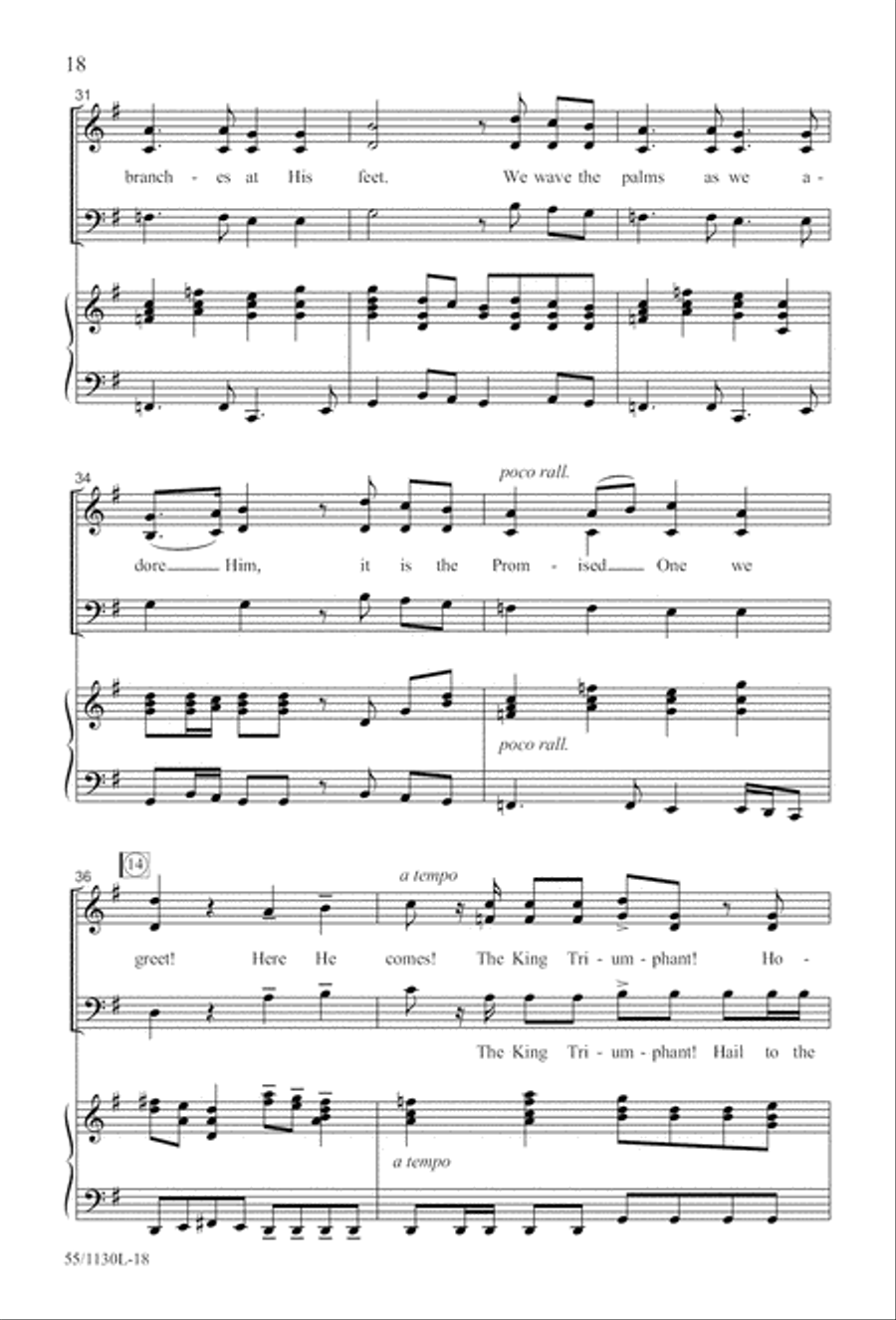 Journey to the Cross 3-Part scores gallery preview page 19