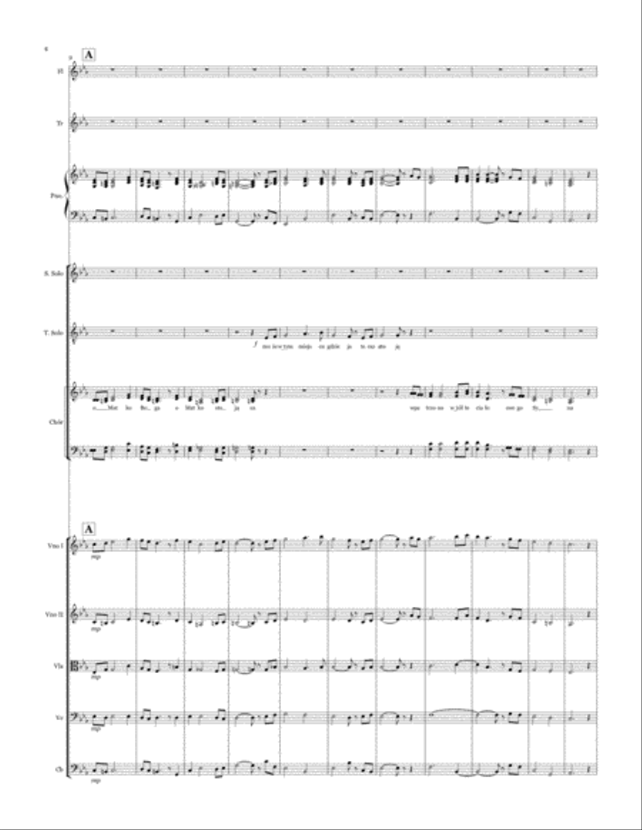 Stabat Mater (Oratorium na Wielki Post) Chamber Orchestra scores gallery preview page 5