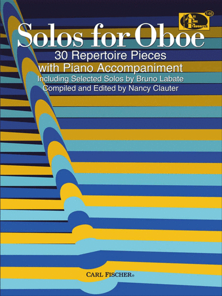 Solos for Oboe Piano Accompaniment scores gallery preview page 1