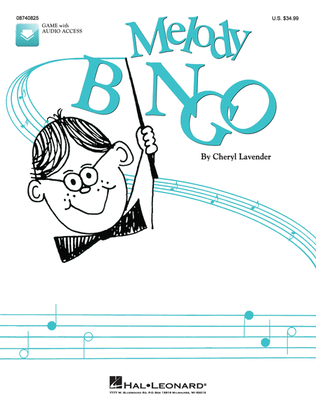 Book cover for Melody Bingo