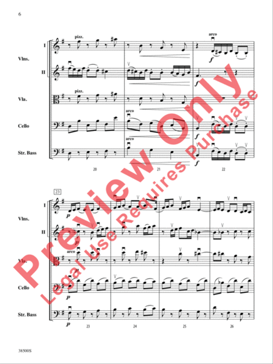 Nordic Suite String Orchestra scores gallery preview page 7