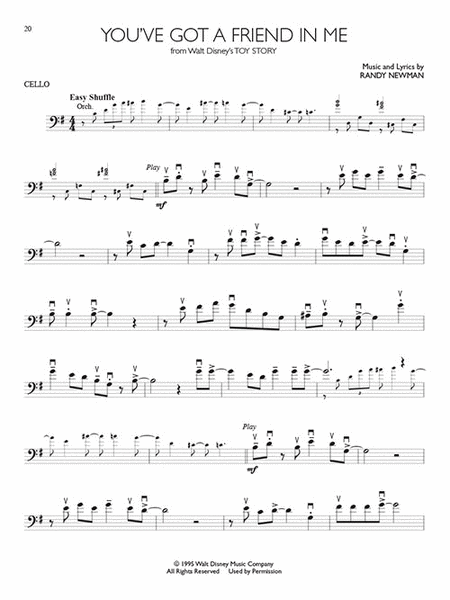 Disney Solos for Cello image number null