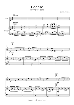 Radość - For Flute and Piano