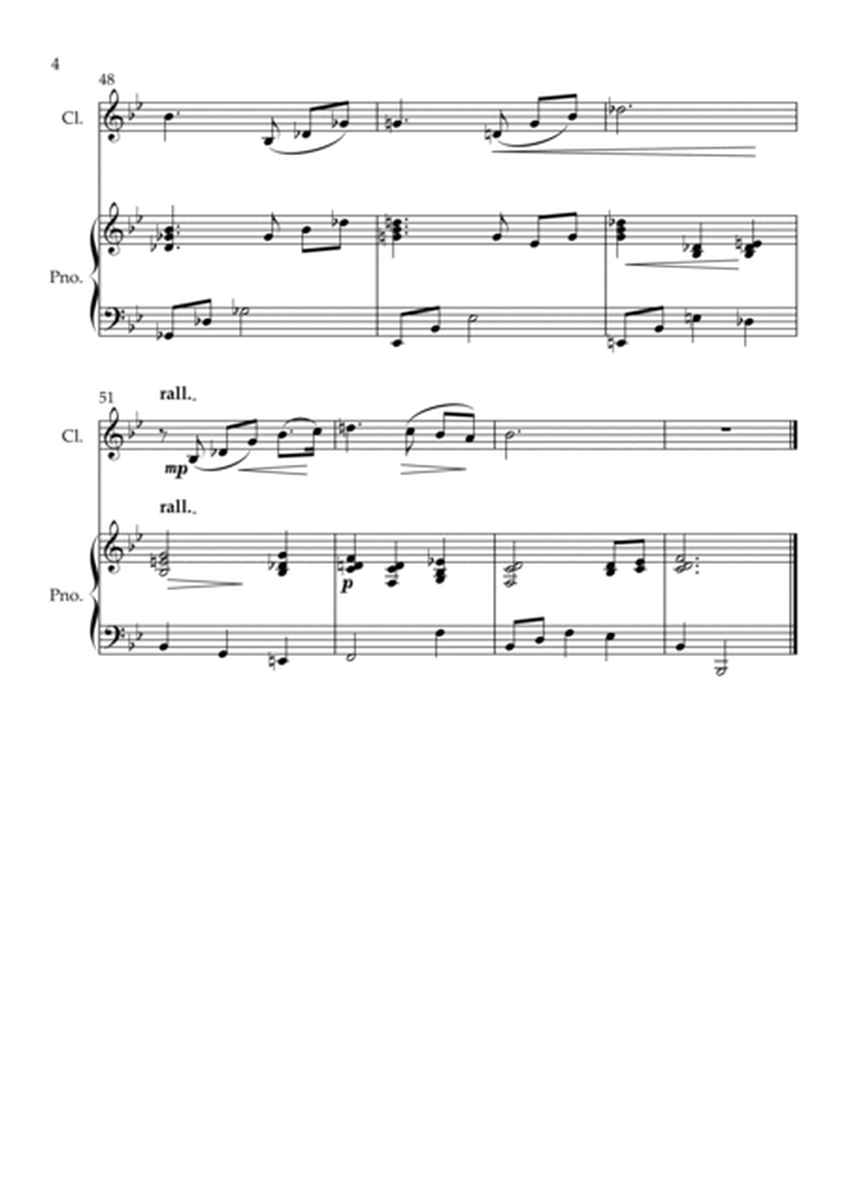 Rock of Ages, Cleft for Me, for Clarinet and Piano image number null