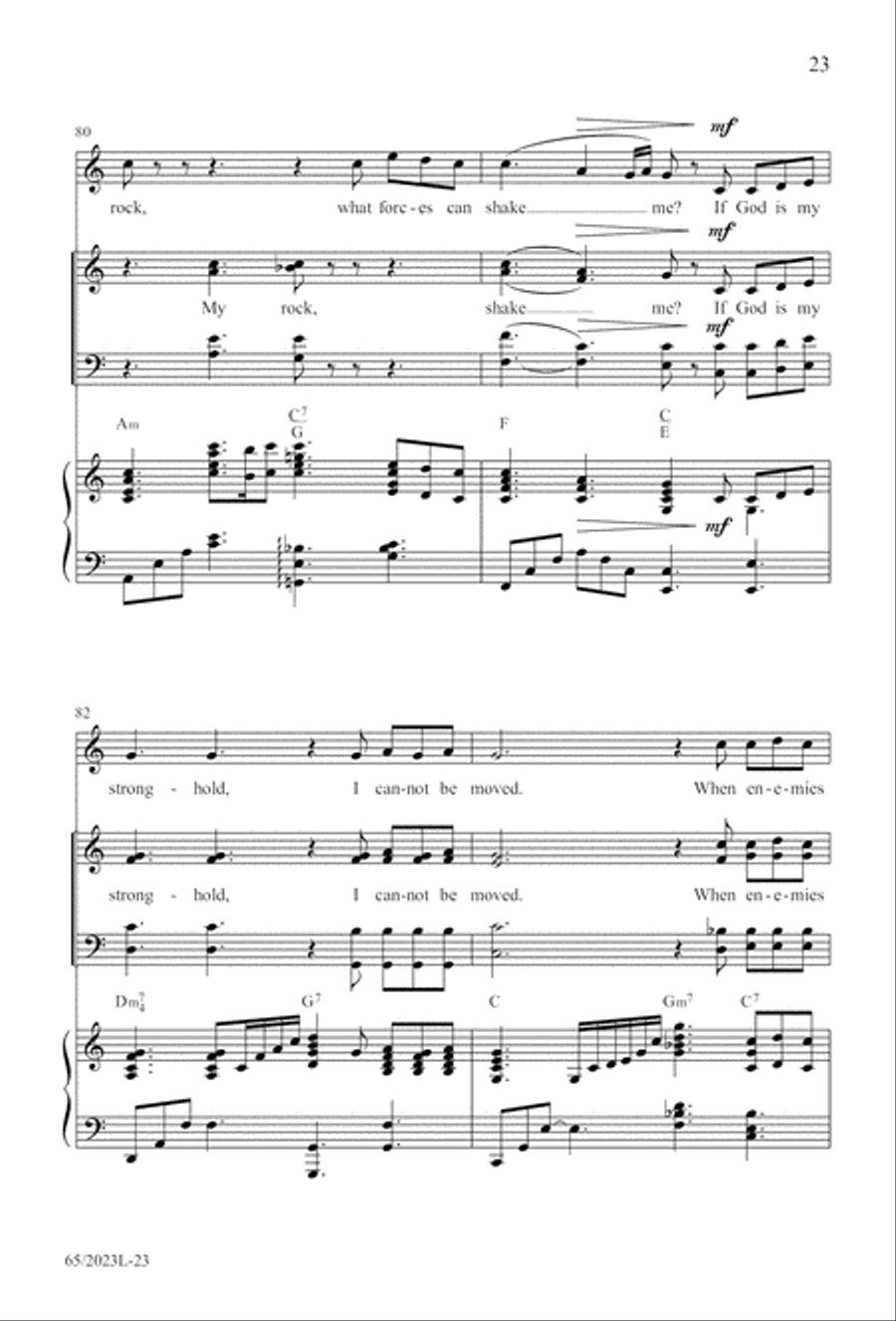 Child of Hope 4-Part scores gallery preview page 24