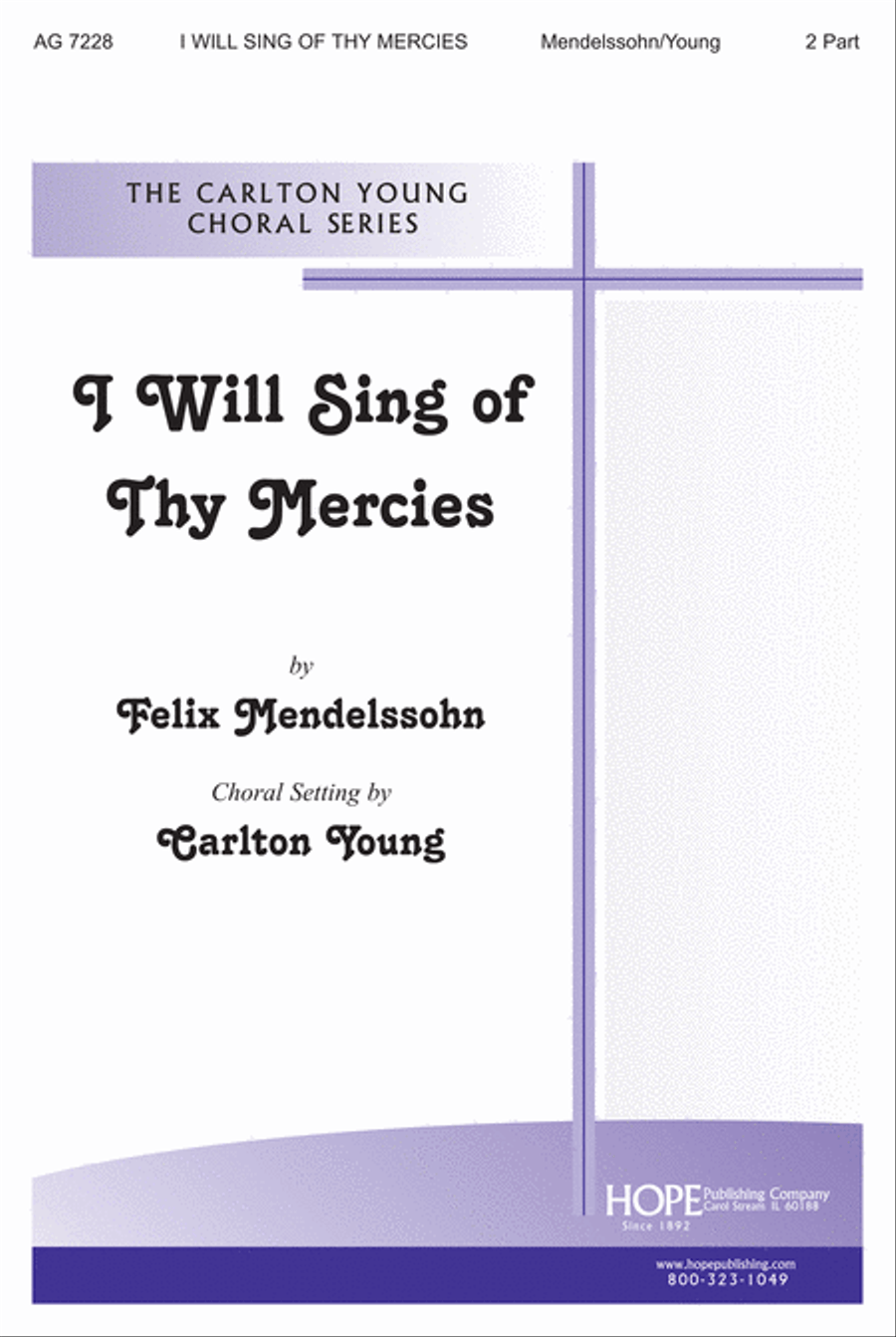 I Will Sing of Thy Mercies 2-Part scores gallery preview page 1