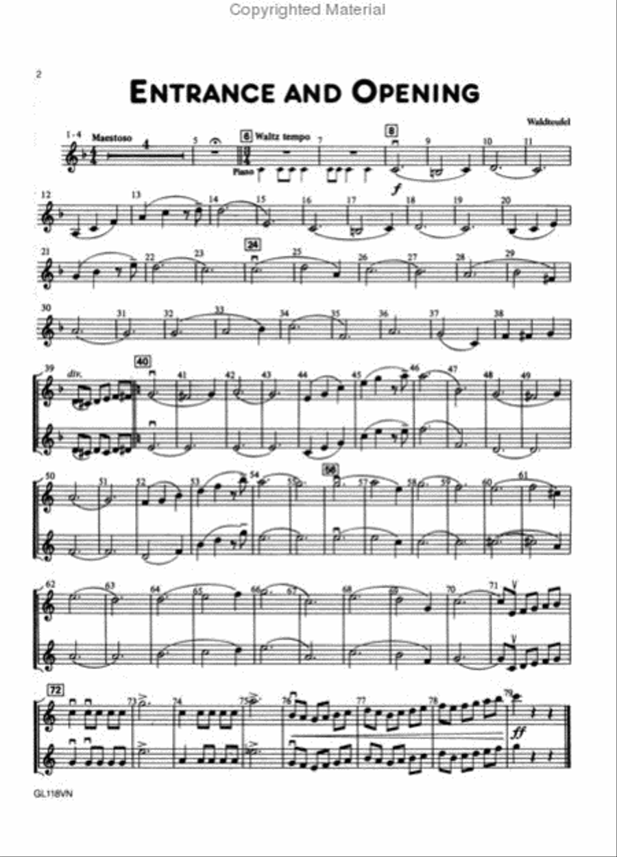 Musical Buffet Of All-Time Favorites - A-Violin Chamber Orchestra scores gallery preview page 2