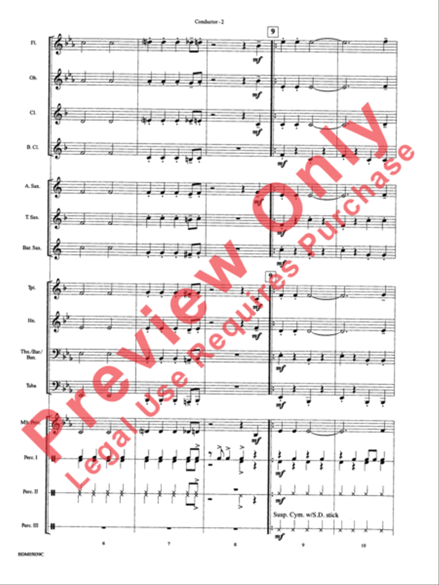 Yo Christmas Tree! (based on O Christmas Tree) Concert Band scores gallery preview page 4