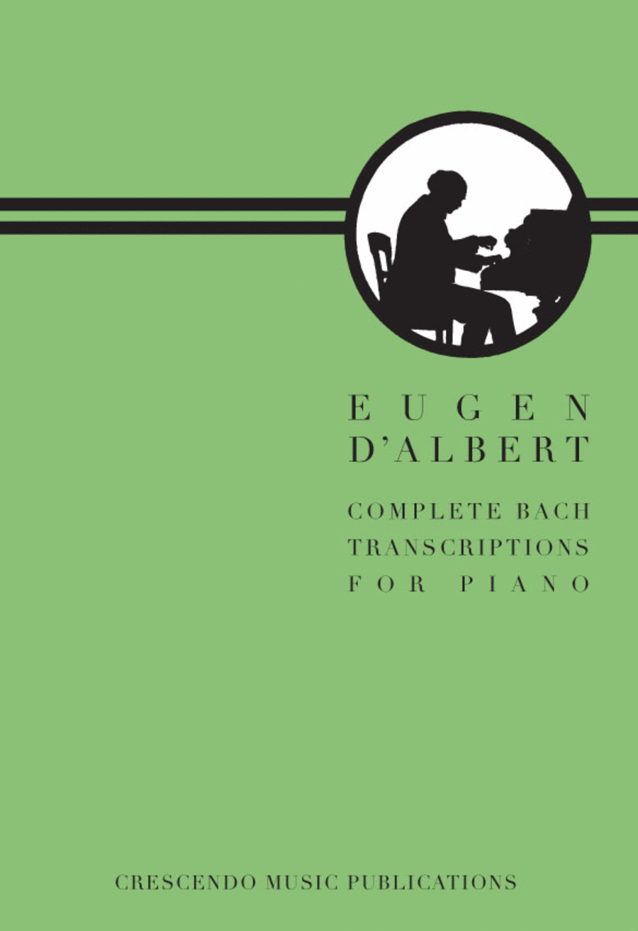 Complete Bach Transcriptions Piano Solo scores gallery preview page 1