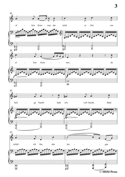 Schubert-Nachtstück,Op.36 No.2,in a minor,for Voice&Piano image number null