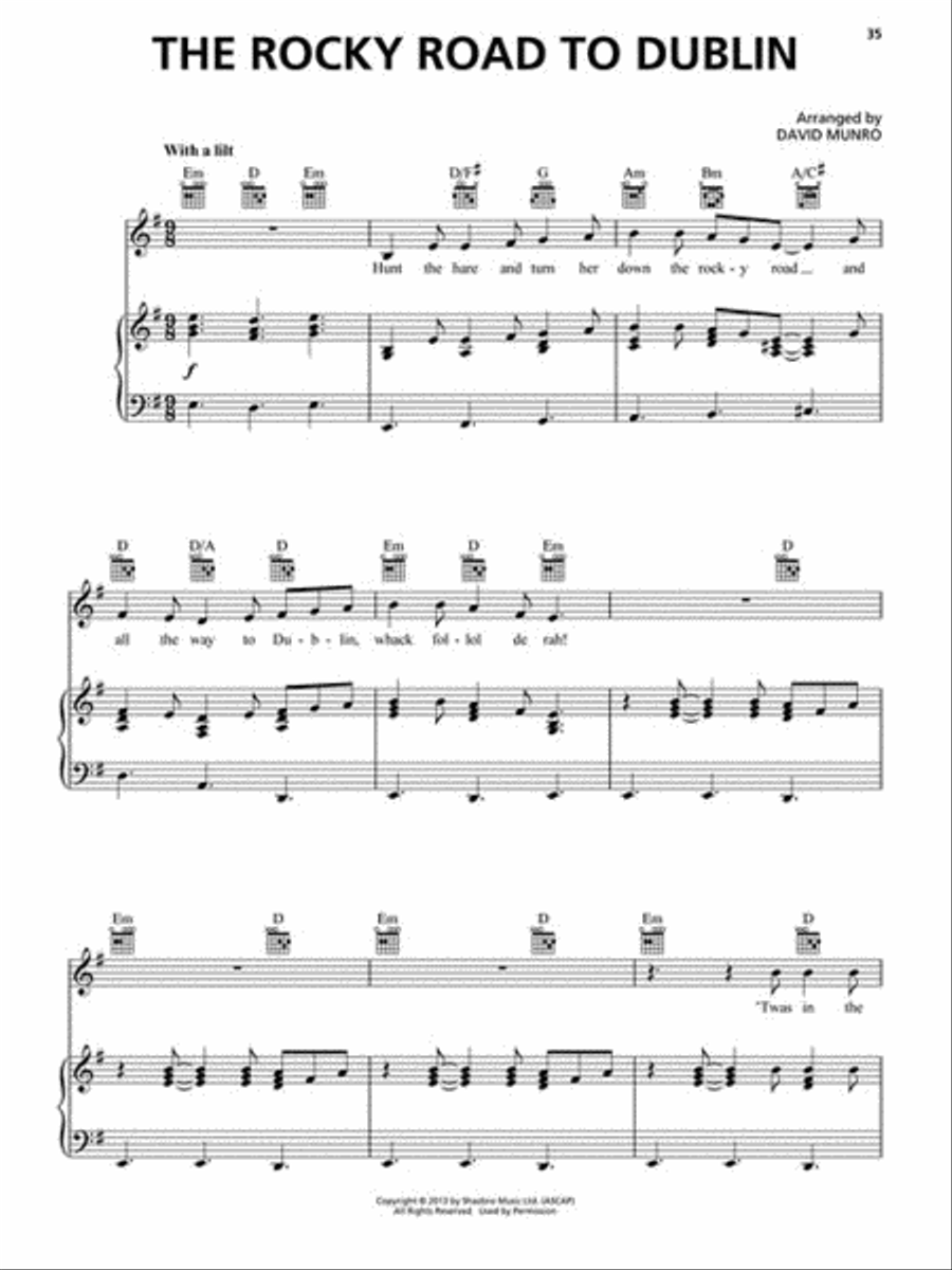 Celtic Thunder - Mythology Piano, Vocal, Guitar scores gallery preview page 4
