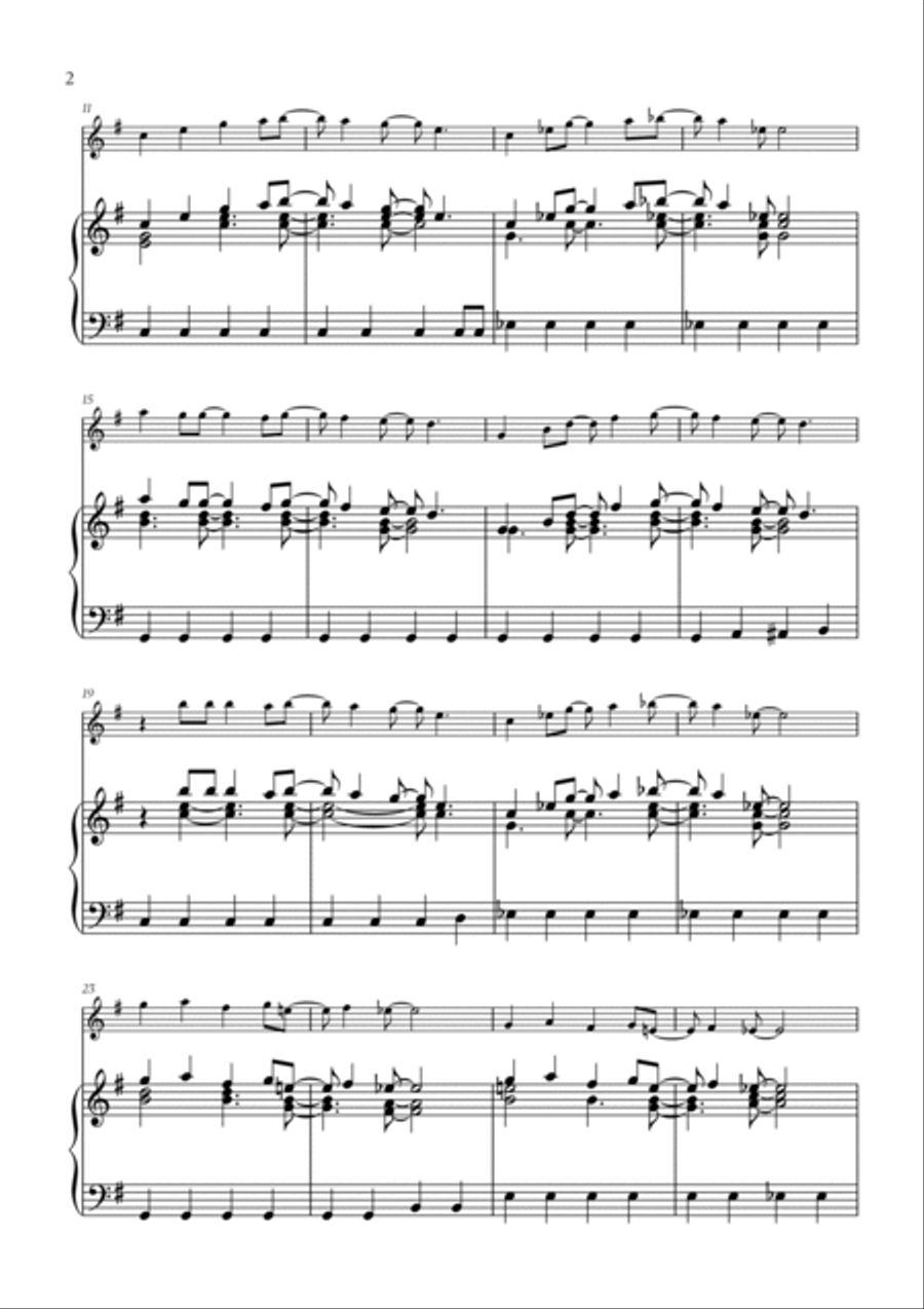 All I Want For Christmas Is You Piano scores gallery preview page 2