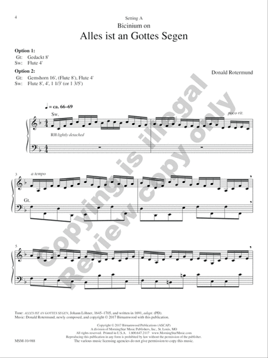 36 Flexible Hymn-Based Extemporizations Organ scores gallery preview page 36