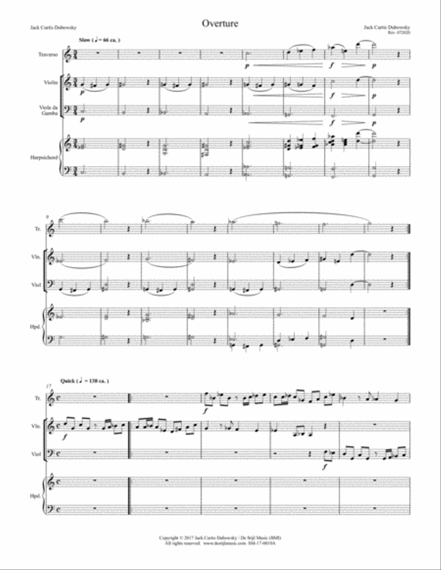 Andromaque Mini-Opera (Baroque Ensemble Full Score) Choir scores gallery preview page 3