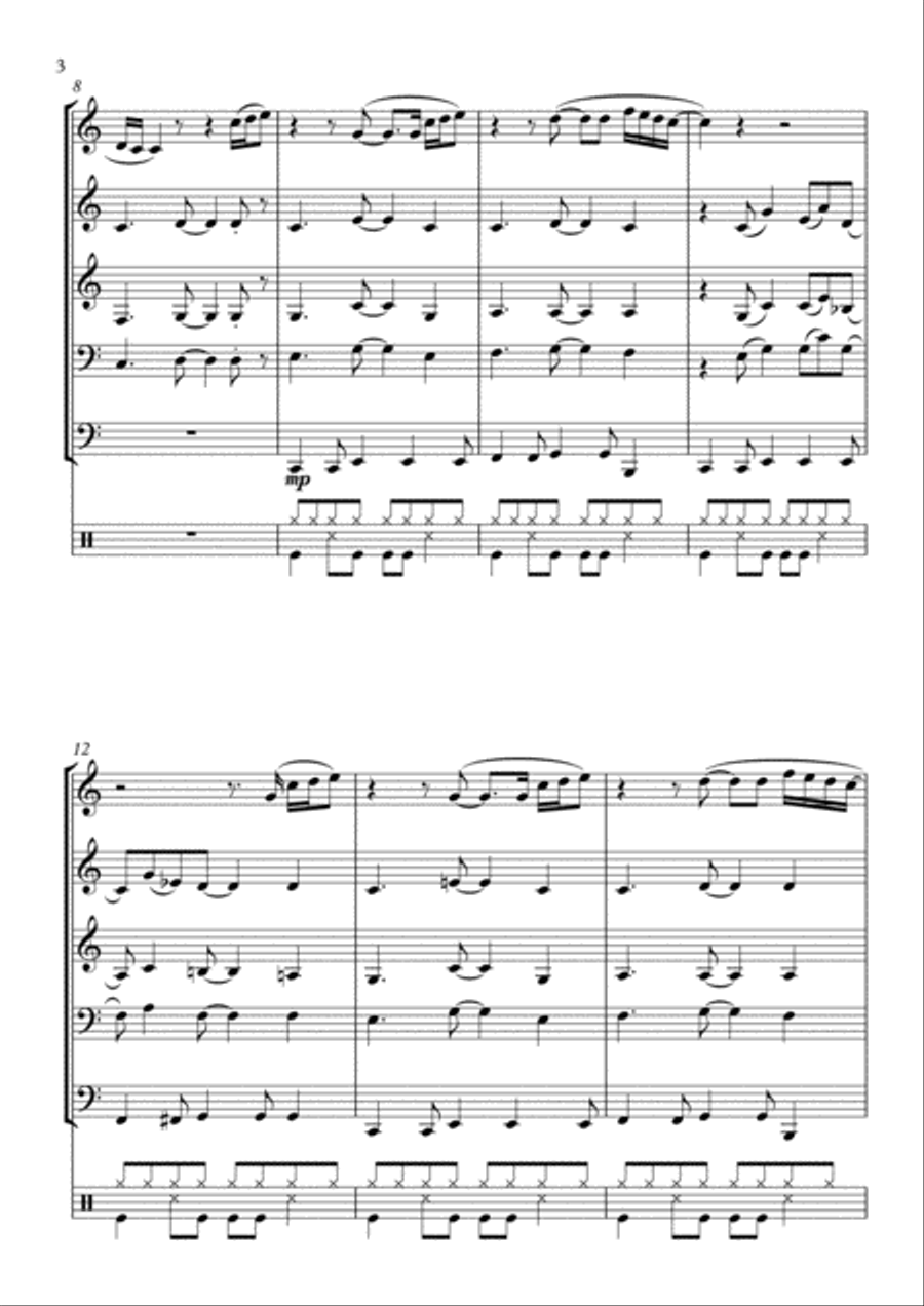 Thinking Out Loud Thinking Out Loud Small Ensemble scores gallery preview page 4