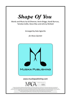 Book cover for Shape Of You