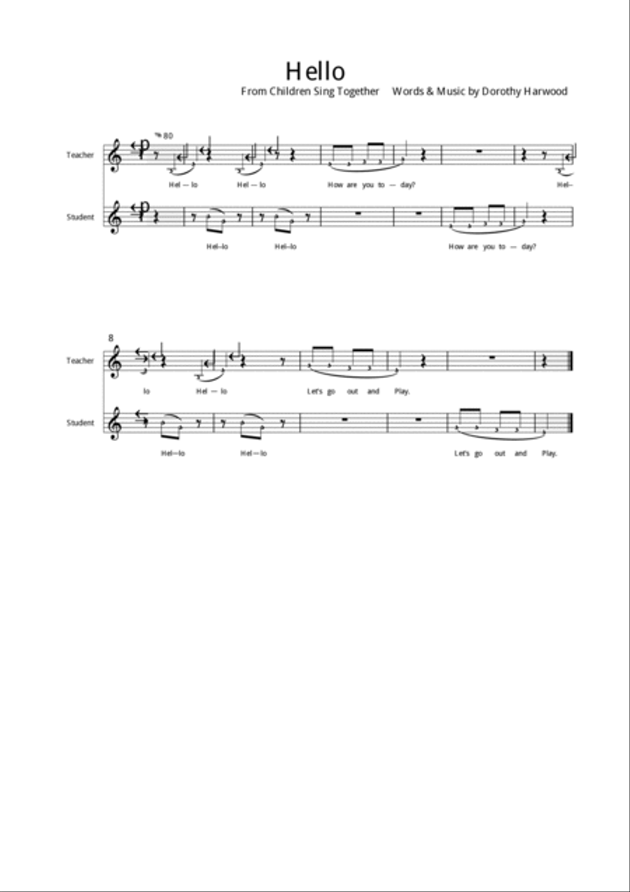 Children Sing Together SA scores gallery preview page 3